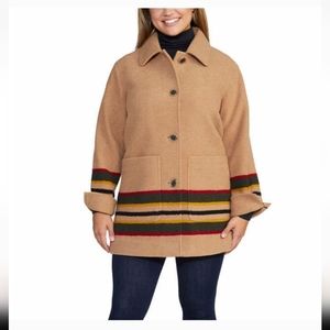 Pendleton Wool Topper Coat, NWT